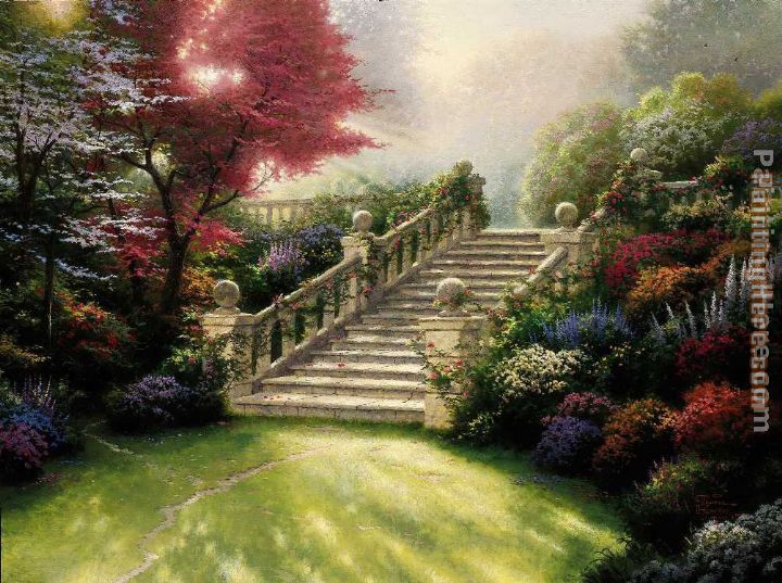 Thomas Kinkade Stairway To Paradise